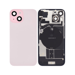 IPHONE 15 BACK COVER WITH FLASH LIGHT+WIRELESS FLEX PINK