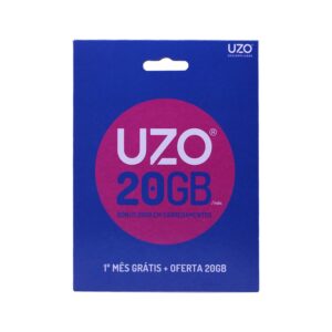 UZO SIM CARD (40GB) 20GB+2000MIN+50 SMS 20GB BONUS RECHARGE FOR  1 MONTH