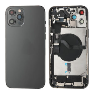 12 PRO BACK COVER+FRAME BLACK