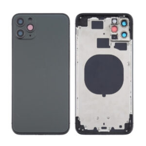 12 PRO MAX BACK COVER+FRAME BLACK