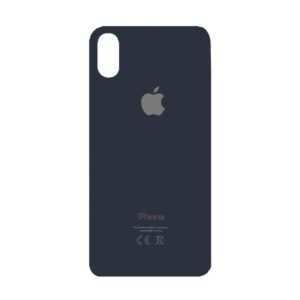 IPHONE XS MAX BACK COVER+FRAME BLACK