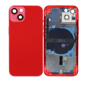 IPHONE 13 MINI BACK COVER+FRAME RED