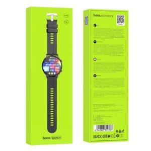 HOCO Y7 PRO SMART SPORTS WATCH  CALL VERISON BLACK