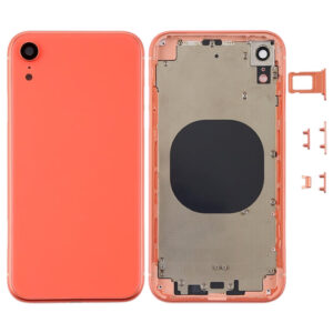 IPHONE XR BACK COVER +FRAME CORAL