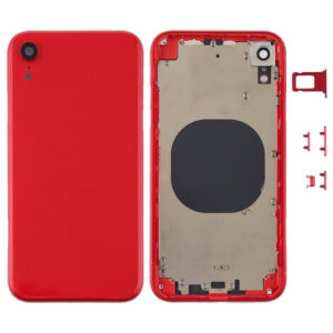 IPHONE XR BACK COVER+FRAME RED