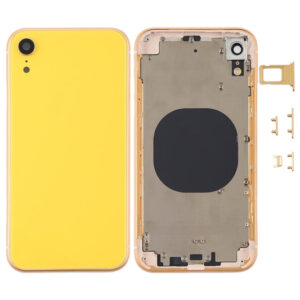 IPHONE XR BACK COVER +FRAME YELLOW