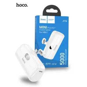 HOCO J116 MINI POCKET POWER BANK FOR USB-C 5000MAH