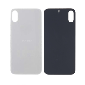 IPHONE XS BACK COVER SILVER