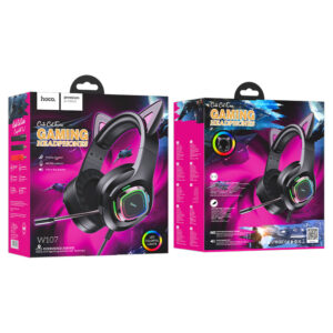 HOCO W107 PHANTOM CAT EAR GAMING HEADPHONES