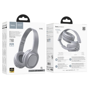 HOCO W46 CHARM BT HEADPHONES LIGHT BLUE GREY