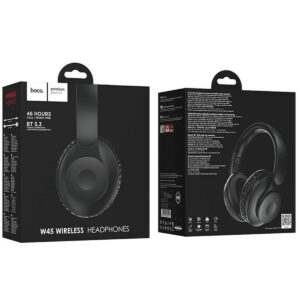 HOCO W45 BT HEADPHONES BLACK
