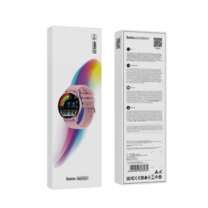 HOCO Y15 AMOLED SMART SPORTS WATCH CALL VERISON PINK