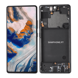 SAMSUNG A71 5G/A716 TOUCH+LCD WITH FRAME OLED BLACK
