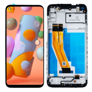 SAMSUNG A11/A115 TOUCH+LCD WITH FRAME SERVICE PACK