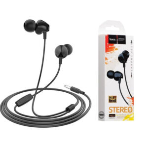 HOCO M60 PERFECT SOUND UNIVERSAL EARPHONES WITH MIC BLACK