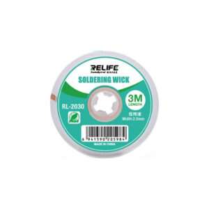 RELIFE RL-2030 SOLDERING WICK LOW RESIDUE (L-3MM, W-2.0MM)