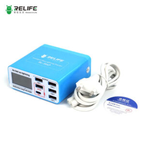 RELIFE RL-304P SMART 6 PORT DIGITAL DISPLAY LIGHTNING CHARGER