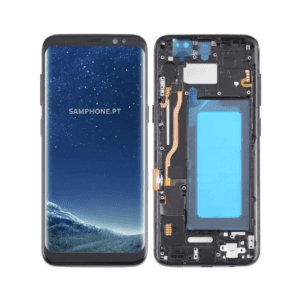 SAMSUNG GALAXY S8 PLUS/G955 TOUCH+LCD WITH FRAME SERVICE PACK MIDNIGHT BLACK