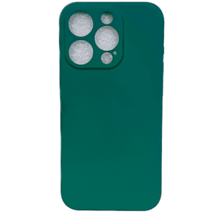 15 PRO MAX SILICON SOFT JELLY GREEN