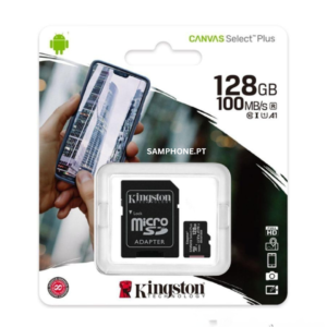 KINGSTON SD MEMORY CARD WITH ADAPTER 128GB