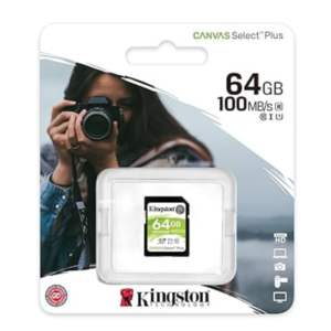 KINGSTON CAMERA SD CARD 64GB