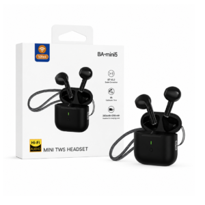 50TEK BA-MINI5 HI-FI AUDIO TWS HEADSET BLACK