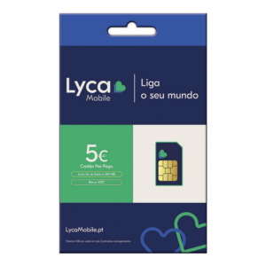 LYCA SIM CARD WITH € 5 BALANCE