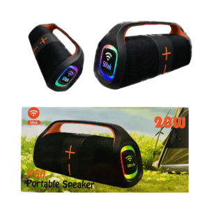 50TEK P60 PORTABLE BLUETOOTH SPEAKER 20W BLACK RGB