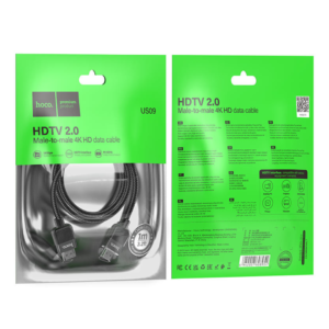 HOCO US08 HDTV 2.0 MALE TO MALE DATA CABLE 1M