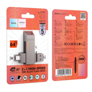 HOCO 64GB 2-IN-1 FLASH DRIVE