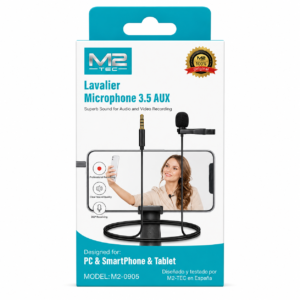 M2 TEC M2-0905 LAVALIER MICROPHONE 3.5 AUX