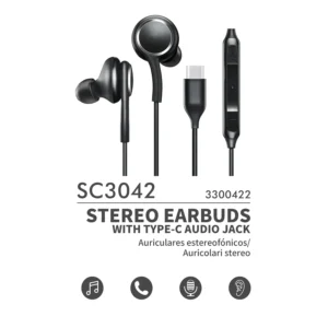 ISER SC3042 TYPE-C AUDIO JACK STEREO EARBUDS