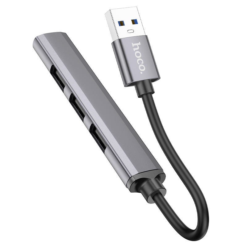hoco-hb26-4in1-hub-usb-to-usb3-3xusb2-ports