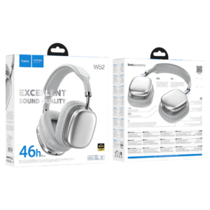 HOCO W52 WONDERFUL BT HEADPHONES SILVER