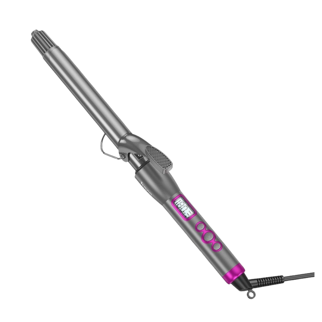 HOCO HP43 ELECTRIC MANUAL CURLING IRON WITH DIGITAL DISPLAY (EU) GRAY