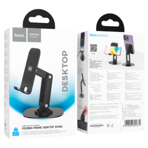 HOCO HD6 WINNER DUAL-AXIS ROTATING DESKTOP STAND BLACK