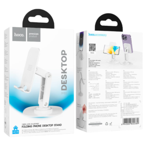 HOCO HD6 WINNER DUAL-AXIS ROTATING DESKTOP STAND WHITE