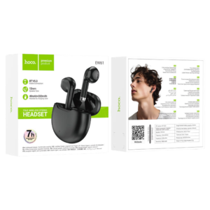 HOCO EW61 JUNE TRUE WIRELESS BT HEADSET BLACK