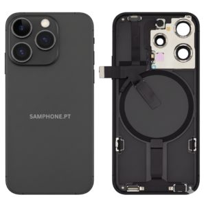 IPhone 15 PRO BACK COVER WITH MAGNET BLACK TITANIUM