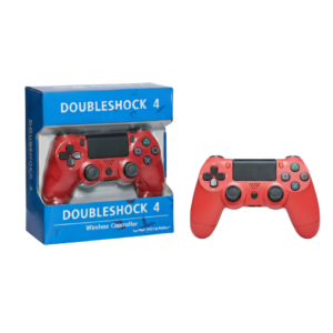 DOUBLESHOCK 4 WIRELESS CONTROLLER FOR PS4, PSTV AND PS NOW, RED