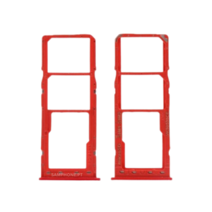 SAMSUNG A10S/A107 SIM TRAY RED