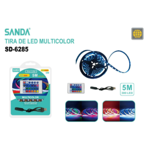 SANDA SD-6285 5M LED STRIP MULTICOLOR , 1.5M