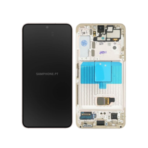 SAMSUNG GALAXY S22 5G/S901 TOUCH+LCD WITH FRAME SERVICE PACK CREAM
