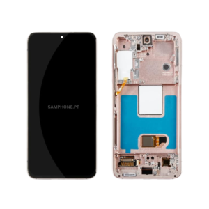 SAMSUNG GALAXY S22 5G/S901 TOUCH+LCD WITH FRAME SERVICE PACK PINK GOLD