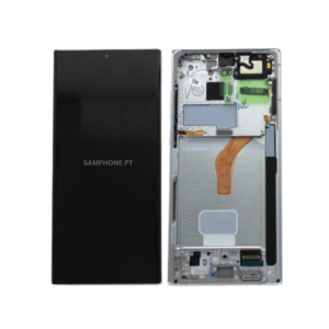 SAMSUNG GALAXY S22 ULTRA 5G /S908 TOUCH+LCD WITH FRAME SERVICE PACK WHITE