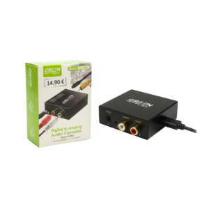 GREEN LYCA GL69401 DIGITAL TO ANALOG AUDIO CONVERTER PLUG AND PLAY