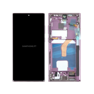 SAMSUNG GALAXY S22 ULTRA 5G /S908 TOUCH+LCD WITH FRAME SERVICE PACK BORA PURPLE