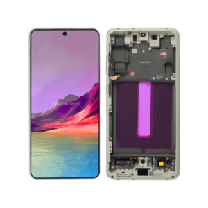 SAMSUNG GALAXY S21 FE 5G /G990 TOUCH+LCD WITH FRAME SERVICE PACK OLIVE