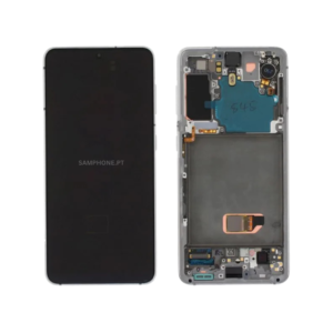 SAMSUNG GALAXY S21 5G /G991 TOUCH+LCD WITH FRAME SERVICE PACK PHANTOM WHITE