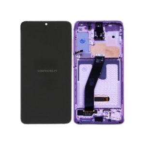 SAMSUNG GALAXY S21 5G /G991 TOUCH+LCD WITH FRAME SERVICE PACK PHANTOM VOILET